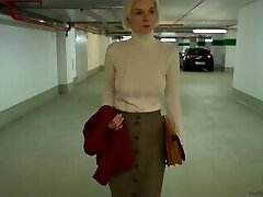 submissive business chicks in public