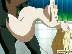 Pregnant hentai with bigboobs cruelly fucked by monster