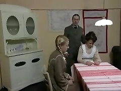 Czech teen floozy getting disciplined for being naughty