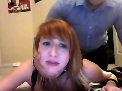 Stunning redhead harsh fucked