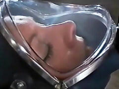 Dommes and slave girl smoking