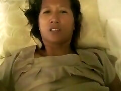 White guy fucks Thai mom (Point Of View)