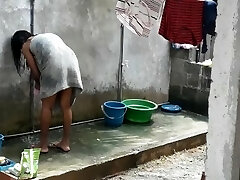 නානවා බලන් ඉදල මොල්වෙලා bathing orgy