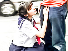 Exotic Japanese girl in Horny JAV uncensored Blowjob clip