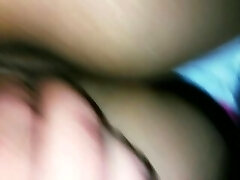 Fingers to (almost) fist. Additional tight pussy stretch