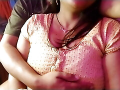 Steamy desi glorious big boobs wife and village boyfriend romance in the secret room.