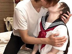 Amateur Schoolgirl Creampie (Revised) Fascinating Schxxlgirl Uniform Raw Creampie - Fuck Corona during Summer Vacation! 