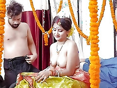 Cheating wife part 02 Newly Married wife with Her Boy Acquaintance Hardcore Fuck in front of Her Husband ( Hindi Audio )
