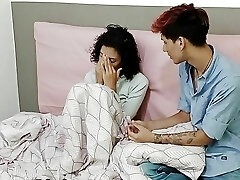 My stepbrother helps me get even with my ex-boyfriend's cheating - Porn in Spanish
