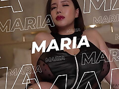 Maria Nagai pantyhose tights enormous ass big tits lewd talk