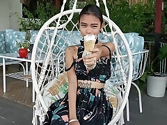 Hot tattoed nubile fucked hard