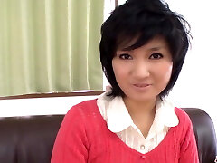 Saki Umita bends for meatpipe during - More at Japanesemamas.com