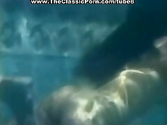 Young lesbos in bikini have sex