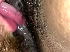 Big ebony pussy lips licking verry hairy Raw
