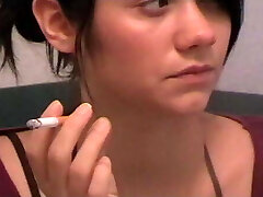 lea unexperienced fetish smoking pov