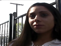 Super-naughty Latina babe will do anything for XXX stardom - uncensored porn!
