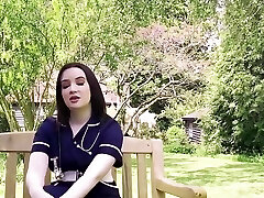JOI cheat on your Girlfriend: nurse Lana has fun