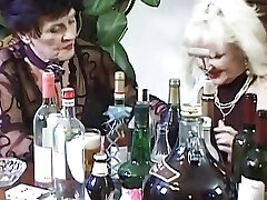 Two horny gals from Germany pleasing each other after a game of cards