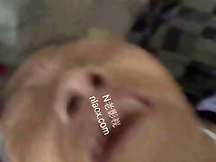 Chinese Granny Enjoys Pulverize