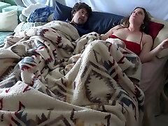 Sonny gets up with stepmom in the bed and fucks the wrong fuckhole