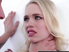 Boyfriend treat Girlfriend like a Hoe and makes her give a blowjob