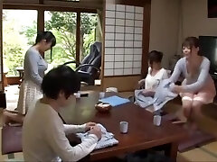 No way to swell with naked (humungous knockers) mother, sister in law, sister! The breasts of my mother, sis and sister who took a tub together for the first time in a family trip are too big busty than I imagined, and my crotch I couldn'_t keep the... Part2