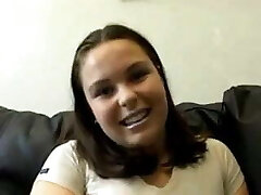 Fat Chubby Girlfriend riding cock and fucking with her older BF-P1