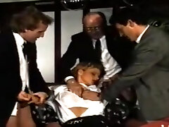 European milf in hot classic gangbang