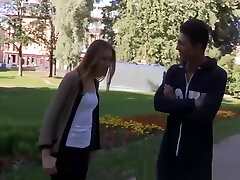 Adorable teen opens her legs for a large cock inside