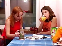 Masha and Ivana teens peeing on rest room Masha and Ivana teens peeing on rest room