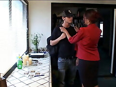 Two steaming younger men give two mature ladies the banging of their lives