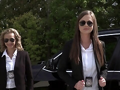 fbi agent tina kay et elle sexy partner jouir fou cul-à-bouche sexe