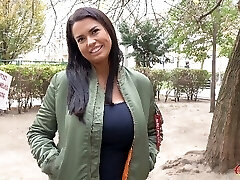 GERMAN SCOUT - MEGA Bra-stuffers TEEN CHLOE TALK TO FUCK AT Casting