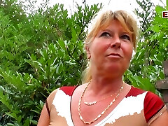 niemiecki dojrzały żona dzielić mąż w trójka swinger odlew