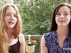 tiesies: 21-j & auml_hrige deutsche macht lesbte lesbische erfahrung