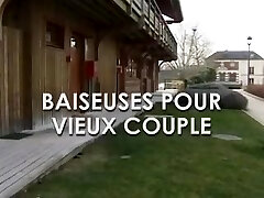 Swingers soiree at the house of old couple.