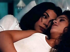 Alluring Small-titted Brunette Gal Indulges In Voluptuous Sex With Her Slim Shemale Buddy