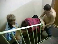 Russian Gala Loves fuck 2 cocks