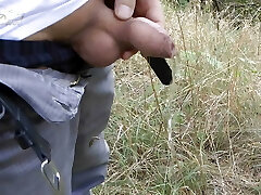 Piss tail cleaned - drink cum in public Piss tail cleaned - drink cum in public