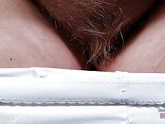 Retro Granny Panties and Bra - My Mature Milf Hairy Fuckbox and Large Saggy Gilf Tits in Sumptuous Big Underwear