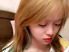 Japanese teen hard-core masturbating at Asian chatroom