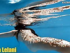 Supper hot skinny Hungarian stunner Lana swimming