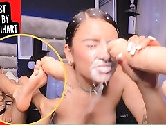 мастурбирую твой член своими ногами и грязное шоу с глубоким горлом и лицом от stormihart