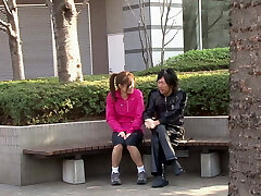 Hot Japanese sporty whore gets banged!