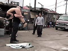 Julie Night - Fisted and Penetrated in the Junkyard Julie Night - Fisted and Penetrated in the Junkyard