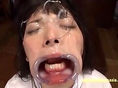 Jav Idol Ai Gets Extreme Deep Gullet Mouth Brace Mass Ejaculation Then Piss In Mouth