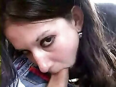 Emo Violet gets banged in backseat Emo Violet gets banged in backseat