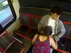 Unforgettable sex sesh in a public bus featuring Anastasia Black