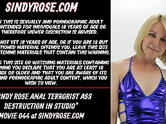 Sindy Rose anal terrorist ass destruction & mini-rosebud