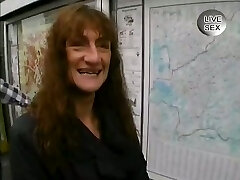 Old ugly slut pokes her swollen fuckbox with big masturbator Old ugly slut pokes her swollen fuckbox with big masturbator